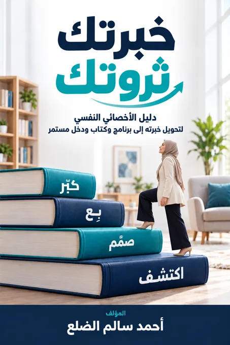غلاف كتاب خبرتك ثروتك